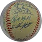 Multi-signed 1986 Atlanta Braves Autogaphed NL Feeney Baseball (21-sigs) JSA XX34312 (Reed Buy)