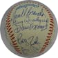 Multi-Signed 1967 AL Champion Boston Red Sox Autographed AL Brown Baseball (25-sigs) JSA XX34302 (Reed Buy)