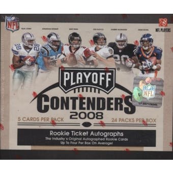 2008 Playoff Contenders Football Hobby Box