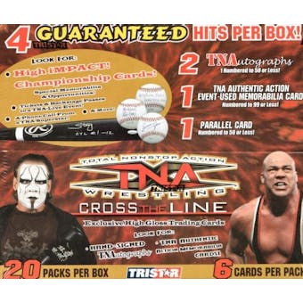 2008 Tristar TNA Cross the Line Wrestling Hobby Box