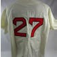 Carlton Fisk Autographed Mitchell & Ness Boston Red Sox Jersey JSA RR92468 (Reed Buy)