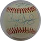 Clemens/Barrett/Evans/Greenwell/Buckner Autographed 1986 W.S. Ueberroth  Baseball JSA RR47525 (Reed Buy)