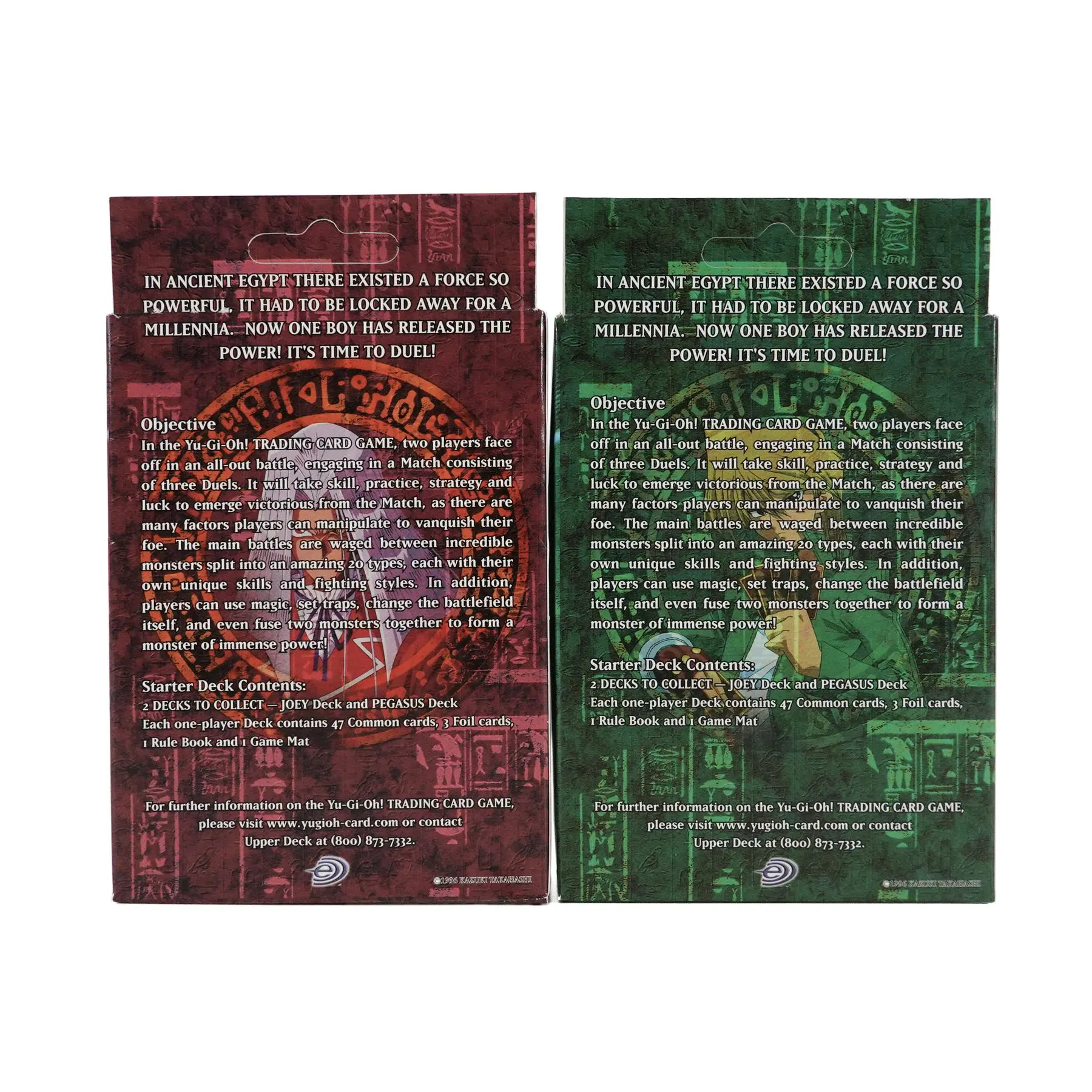 Upper Deck Yu-Gi-Oh Starter Joey & Pegasus Decks SDJ SDP (1 of each, Unlimited, UNPUNCHED) | DA Card World Upper Deck Yu-Gi-Oh Starter Joey & Pegasus Decks SDJ SDP (1 of each, Unlimited, UNPUNCHED) | DA Card World
