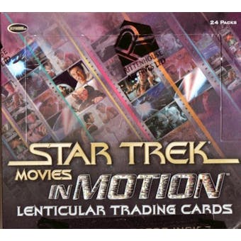 Star Trek Movies in Motion Trading Cards Box (Rittenhouse 2008)