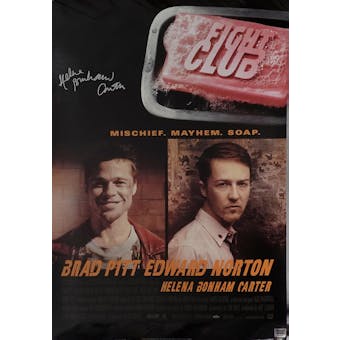 Fight Club 27x40 Helena-Bonham-Carter Official Pix Autograph Movie Poster