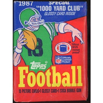 1987 Topps Football Wax Pack (Reed Buy)
