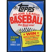 1983 Topps Baseball Wax Pack (Reed Buy)