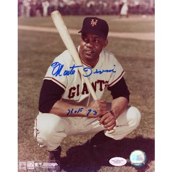Monte Irvin New York Giants Autographed 8x10 Photo (HOF 73) JSA W55018 (Reed Buy)