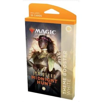 Magic The Gathering Innistrad: Midnight Hunt Theme Booster Pack - WHITE