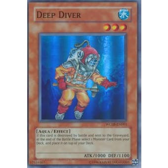 Yu-Gi-Oh Promo Single Deep Diver Super Rare (WC08-EN001)