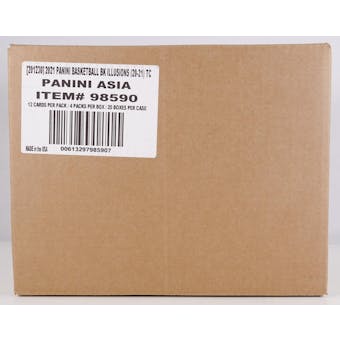 2020/21 Panini Illusions Basketball Asia Tmall 20-Box Case