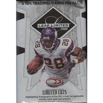 2008 Leaf Limited Football Hobby Pack