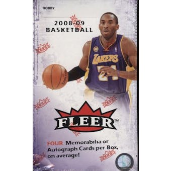 2008/09 Fleer Basketball Hobby Box