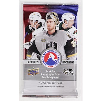 2021/22 Upper Deck AHL Hockey Hobby Pack
