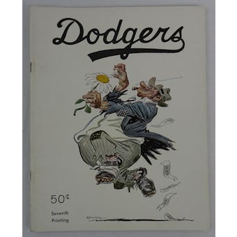 1951 Brooklyn Dodgers Baseball Yearbook 50-Cents Seventh Printing (Reed Buy)