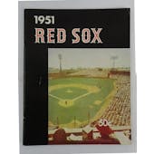 1951 Boston Red Sox Baseball Yearbook 50-Cents (Variant Cover) (Reed Buy)