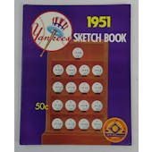 1951 New York Yankees Baseball Yearbook 50th Annivesary 50-Cents (Reed Buy)