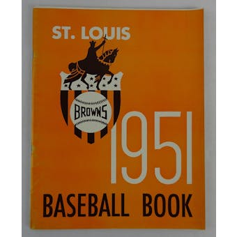 1951 St. Louis Browns Baseball Yearbook (Reed Buy)