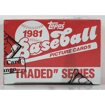 1981 Topps Traded & Rookies Baseball Factory Set (BBCE) (Reed Buy)