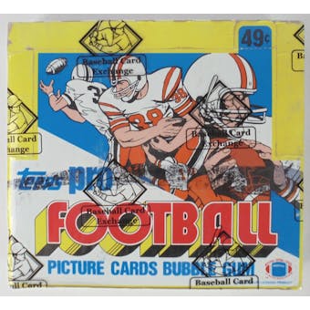 1983 Topps Football Cello Box (X-Out) (BBCE) (Reed Buy)