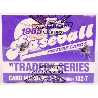 1985 Topps Traded & Rookies Baseball Factory Set (Tape Intact) (BBCE) (Reed Buy)