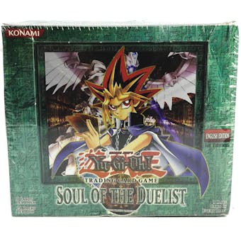 Yu-Gi-Oh Soul of the Duelist 1st Edition Booster Box (EX-MT) *694