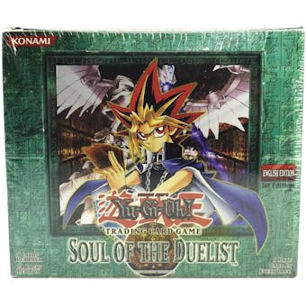 Yu-Gi-Oh Soul of the Duelist 1st Edition Booster Box (EX-MT) 714696