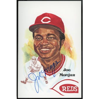 Joe Morgan Autographed Perez-Steele Postcard JSA UU36495 (Reed Buy)