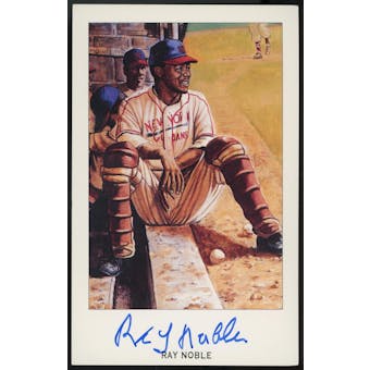 Ray Noble Autographed Ron Lewis Postcard JSA UU36563 (Reed Buy)