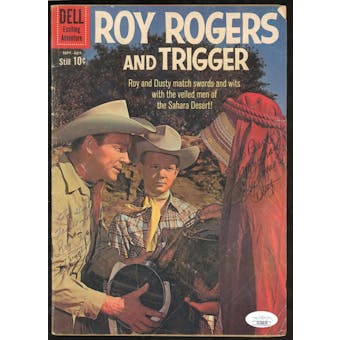 Roy Rogers/Dusty Rogers Autographed Comic Book JSA UU36629 (pers.) (Reed Buy)