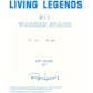 Warren Spahn Autographed Ron Lewis Living Legends Drawing JSA UU36611 (Reed Buy)