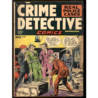 Crime Detective Comics #1 VG-