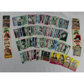 1980 Topps Creature Feature Complete 88 Card Set w/ 22 Stickers & 4 Wrappers (EX-MT/NM) (Reed Buy)