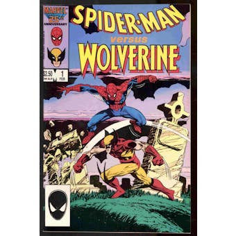Spider-Man versus Wolverine #1 NM+