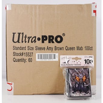 CLOSEOUT - ULTRA PRO 100 COUNT QUEEN MAB DECK PROTECTORS 60-PACK CASE