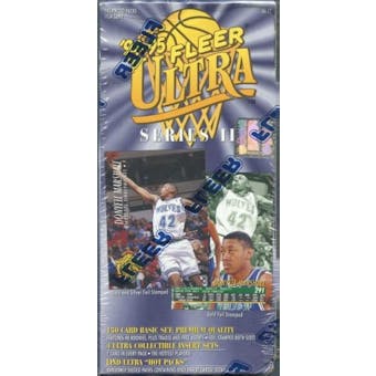 1994/95 Fleer Ultra Series 2 Basketball Retail Box