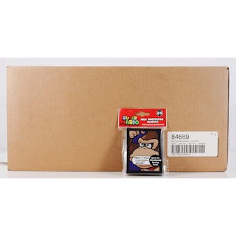 CLOSEOUT - ULTRA PRO 65 COUNT SUPER MARIO: DONKEY KONG DECK PROTECTORS 100-PACK CASE