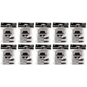 CLOSEOUT - ULTRA PRO 100 COUNT BREAKING BAD: HEISENBERG DECK PROTECTORS 10-PACK LOT