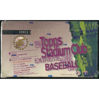 1996 Topps Stadium Club Series 1 Baseball Retail Box