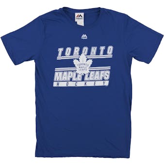 Toronto Maple Leafs Majestic Blue Defenseman Performance Tee Shirt (Adult XX-Large)