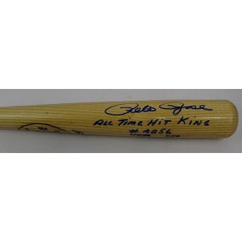 Pete Rose Autographed Louisville Slugger Bat (Damaged Knob) (All Time Hit King, #4256) JSA RR92894 (Reed Buy)