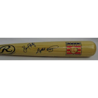Gaylord Perry/Fergie Jenkins (+2 others) Autographed Rawlings Baseball HOF Bat JSA RR92035 (Reed Buy)
