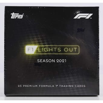 2021 Topps Lights Out F1 Formula 1 Racing Box