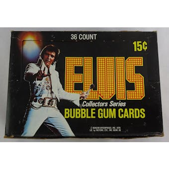 Elvis Presley Wax Box (1978 Donruss) (Reed Buy)