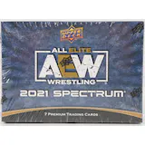 2021 Upper Deck AEW Spectrum Wrestling Hobby Box