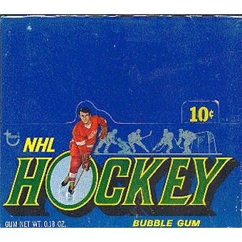 1971/72 Topps Hockey Wax Box (BBCE)