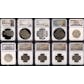 2022 Hit Parade Graded Silver Dollar Shipwreck Edition - Series 1 - Hobby Case /10 - Graded NGC and PCGS Coins