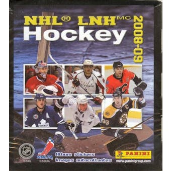 2008/09 Panini NHL Hockey Sticker Box