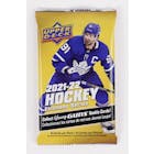 Image for  2021/22 Upper Deck Extended Series Hockey Retail Pack