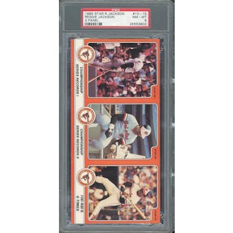 1985 Star Co. Panel Reggie Jackson PSA 8 *3803 (Reed Buy)